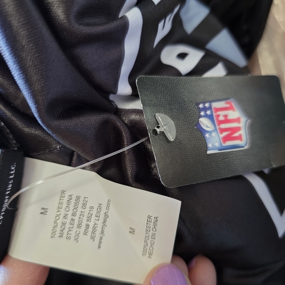 NWT | NFL Las Vegas Raiders Game Day Costume, Size Youth M - Picture 5 of 5